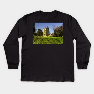 The Parish Church At Blewbury Kids Long Sleeve T-Shirt